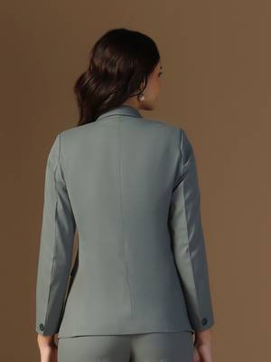 Tailored-fit single breasted blazer 2