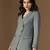 Tailored-fit single breasted blazer