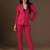 Women hot pink blazer