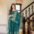 RAMA GREEN VICHITRA SILK FOIL PRINT PARTY WEAR LEHENGA CHOLI  FREE SIZE