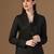 Black angrakha blazer