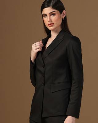 Black angrakha blazer 2