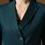 Turquoish assymetrical blazer