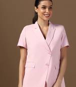 Pink women blazer