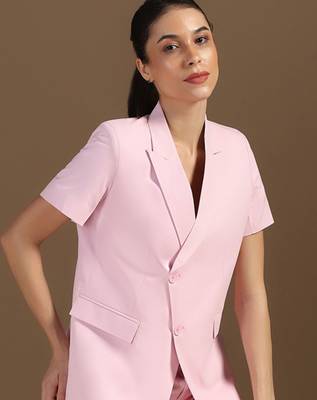 Pink women blazer 2
