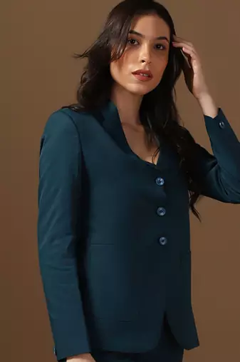 Sky blue blazer