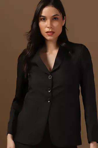 Brown women blazer