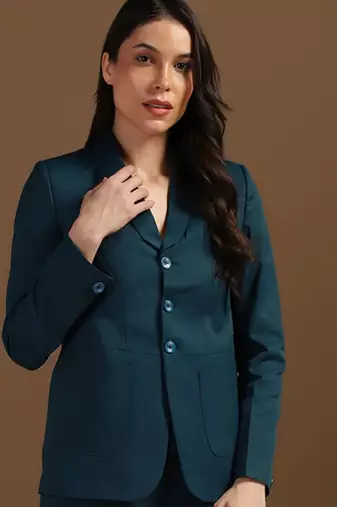 Sky blue blazer