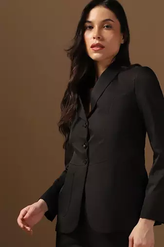 Brown women blazer