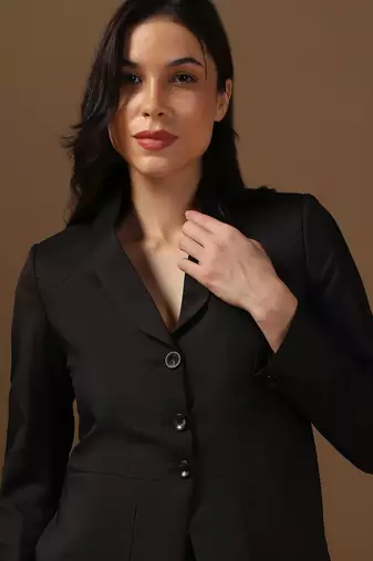 Brown women blazer