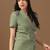 Green women blazer