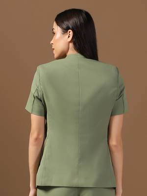 Green women blazer 3
