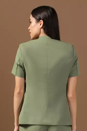 Green women blazer