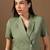 Green women blazer