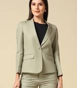 Women pista single breasted blazer