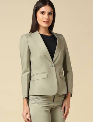 Women pista single breasted blazer 2