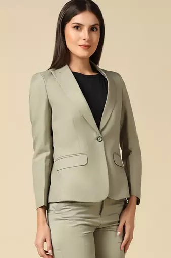 Women pista single breasted blazer