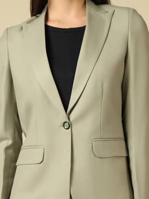 Women pista single breasted blazer 5