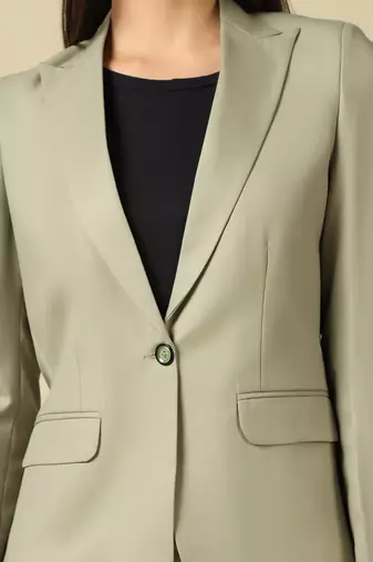 Women pista single breasted blazer