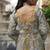 Yellow natural crepe party wear embroidery farshi salwar suit set