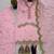 Pink mal chanderi cotton party wear embroidery farshi salwar suit set