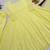 Yellow pure faux georgette embroidery wear anarkali suit set
