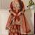 Brown heavy natural silk party wear embroidery suit set