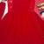 Red pure faux georgette embroidery wear anarkali suit set