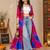 Pink color printed long shrug for navratri - Full stitched free size