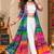 Multicolor color printed long shrug for navratri - Full stitched free size