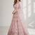 DUSTY SEQUINS & EMBROIDERED NET FESTIVAL LEHENGA CHOLI SET FOR WOMEN'S