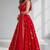 RED MIRROR & EMBROIDERED ART SILK FESTIVAL LEHENGA CHOLI SET FOR WOMEN'S