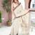 Kanchana- Linen Handwoven Saree with hand embroidery Saree