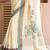 Mayuri- Linen Handwoven Saree with hand embroidery