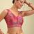 Multi coloured woven design brocade saree blouse