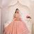 Light Pink Net Embroidered & Zari Work Semi Stitched Lehenga Choli