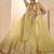 Yeelow Net Embroidered & Zari Work Semi Stitched Lehenga Choli