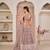 Onion Net Embroidered & Zari Work Semi Stitched Lehenga Choli