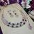 Blue rose gold premium designer american diamond and stone work necklace set