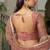 Orange Net Embroidered & Thread Work Semi Stitched Lehenga Choli