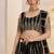 Black Net Embroidered & Zari Work Semi Stitched Lehenga Choli