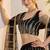 Black Net Embroidered & Zari Work Semi Stitched Lehenga Choli