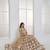 Beige Net Embroidered & Thread Work Semi Stitched Lehenga Choli