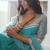 Blue Net Embroidered & Thread Work Semi Stitched Lehenga Choli