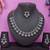 Purple rhodium premium designer american diamond and stone work necklace set
