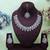White yellow gold premium designer american diamond and stone work necklace set