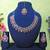 Red rhodium premium designer american diamond and stone work necklace set