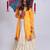 Navaratri special gota patti work lehenga with gamthi patch & cowrie lace work top for kids