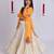 Navaratri special gota patti work lehenga with gamthi patch & cowrie lace work top for kids