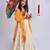 Navaratri special gota patti work lehenga with gamthi patch & cowrie lace work top for kids